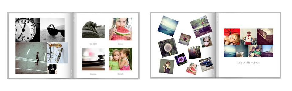 Livres photo intagram sur photoservice